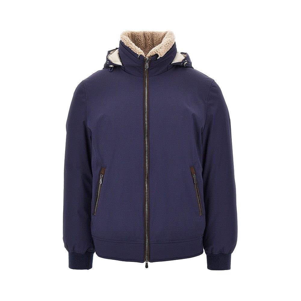 BRUNELLO CUCINELLI Stretch nylon down jacket