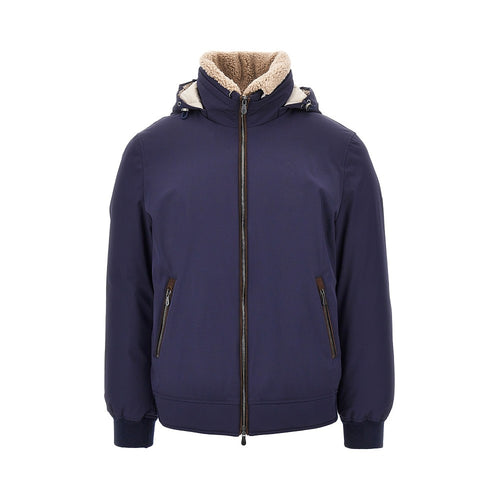BRUNELLO CUCINELLI Stretch nylon down jacket