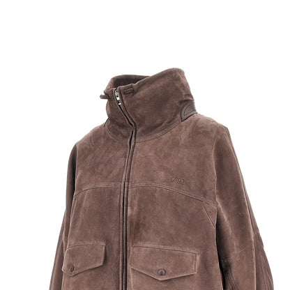 Loewe Suede leather blouson jacket