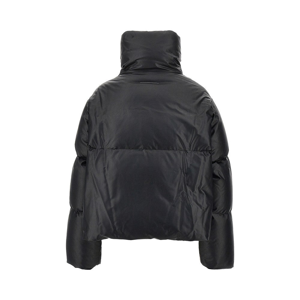 MM6 Maison Margiela Faux leather down jacket