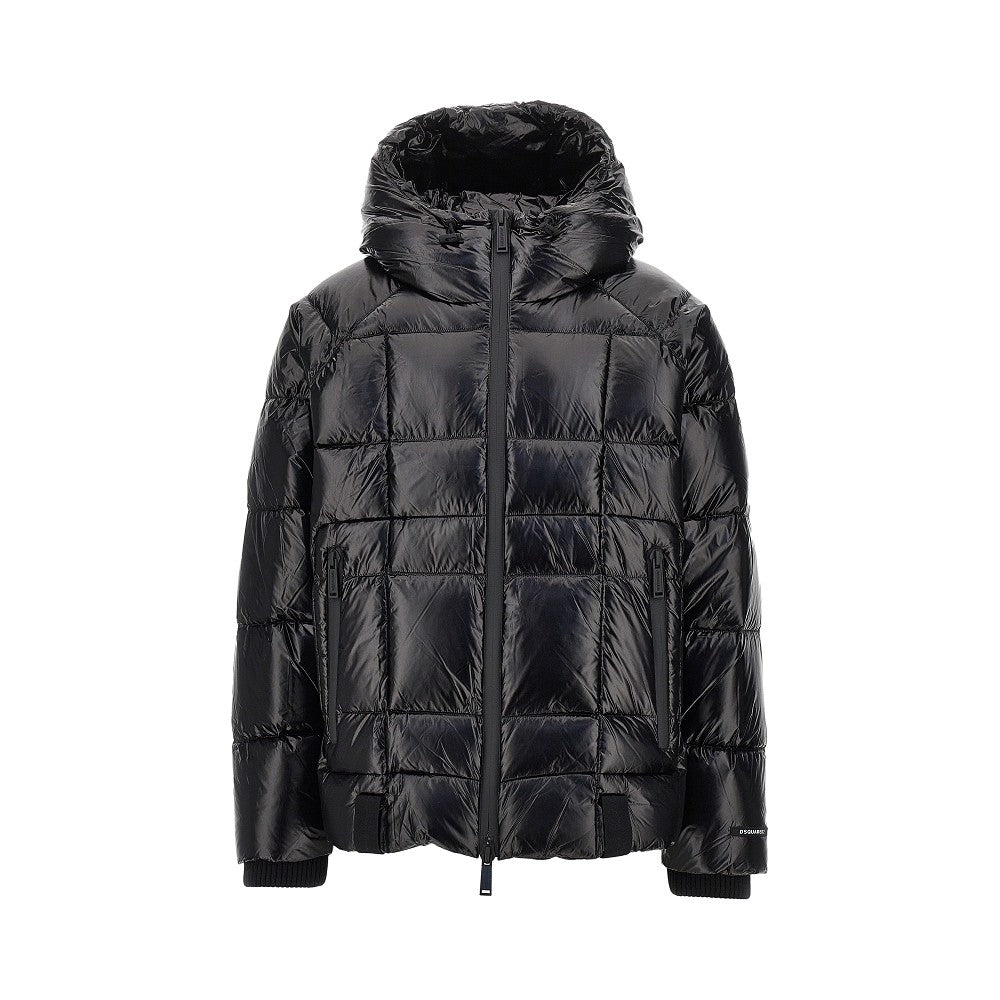 DSQUARED2 Quilted and padded nylon downjacket