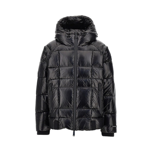 DSQUARED2 Quilted and padded nylon downjacket
