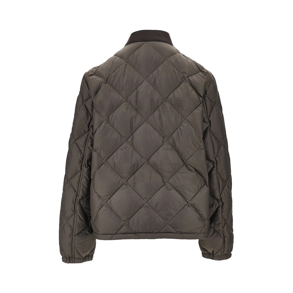 Prada Diamond-quilted down jacket