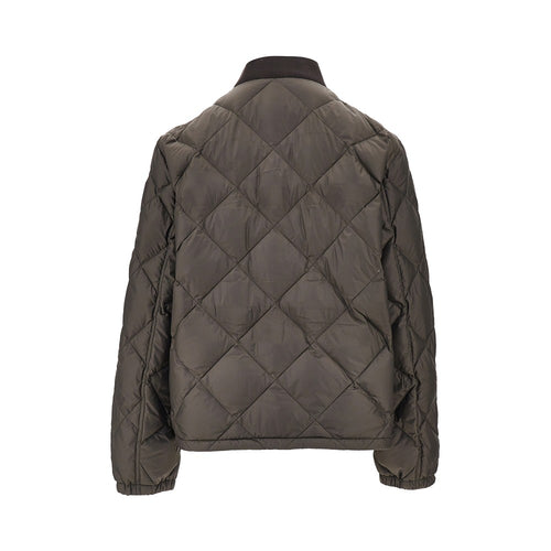 Prada Diamond-quilted down jacket