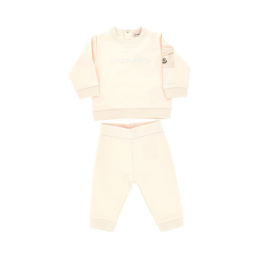 MONCLER Stretch cotton two-pieces set