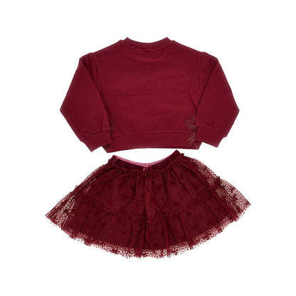 Mayoral Sweatshirt and skirt set