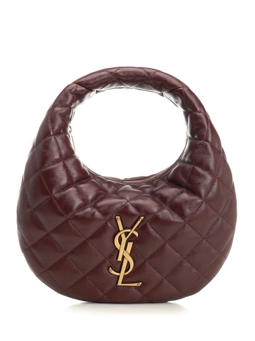 Saint Laurent "Icare" Hobo Bag - Bordeaux