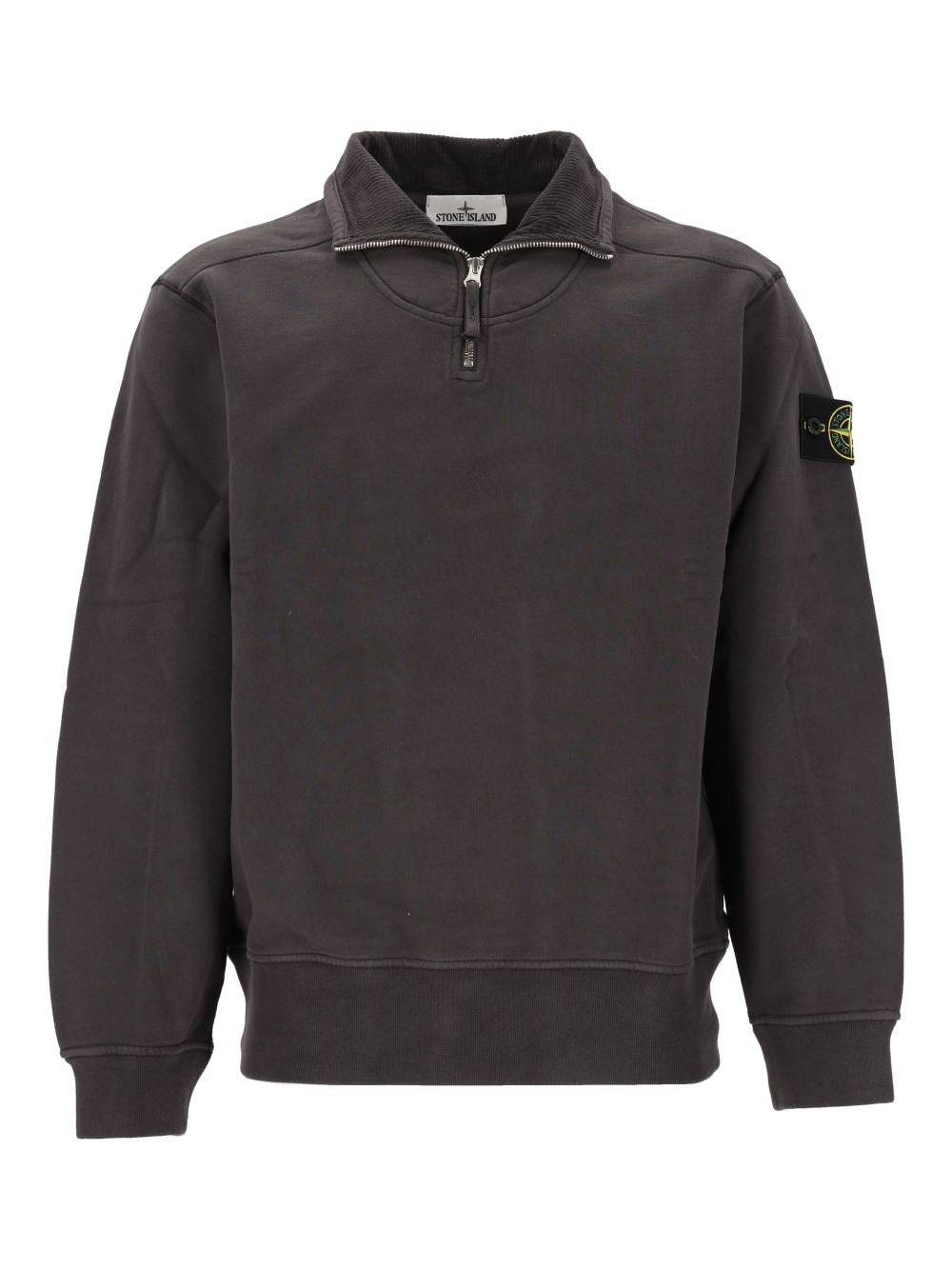 Stone Island Zip-Up Hoodie - Grey