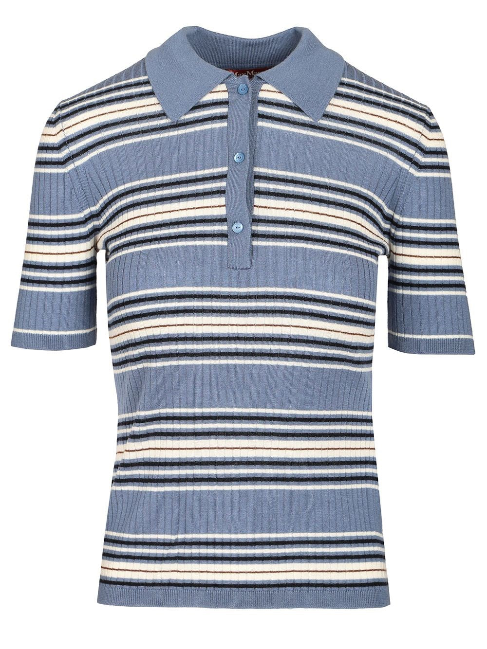 Studio Max Mara Fitted Polo Shirt - Multi