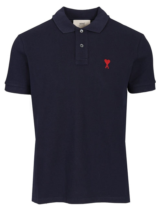 Ami Polo "Ami De Coeur" - Blue