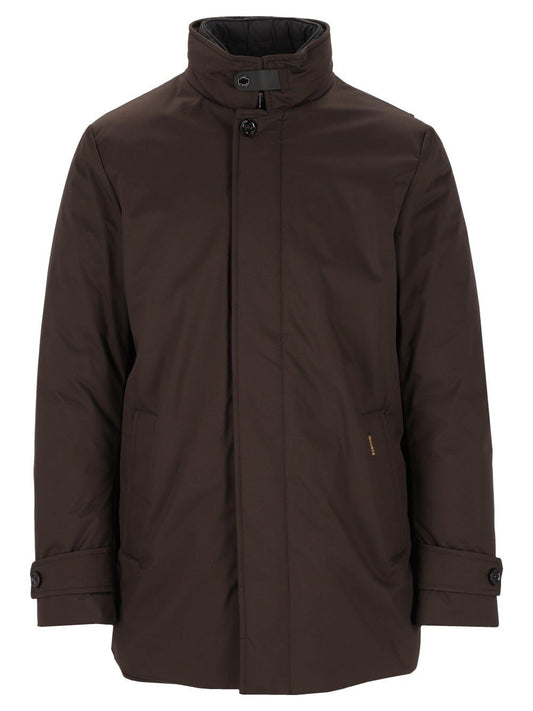 Moorer Technical Coat "Reis-Ads" - Brown