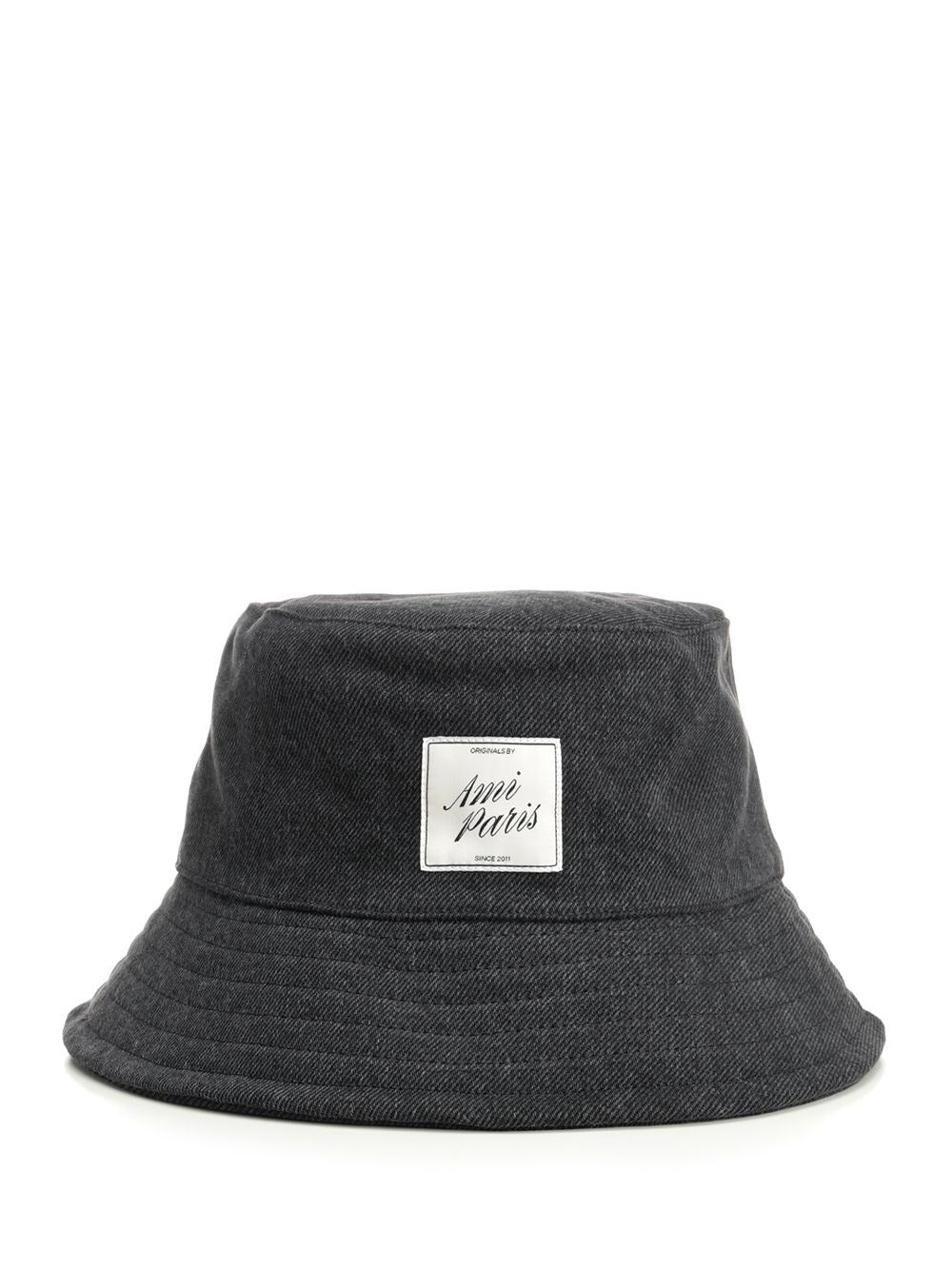 Ami "Ami Paris" Bucket Hat - Black
