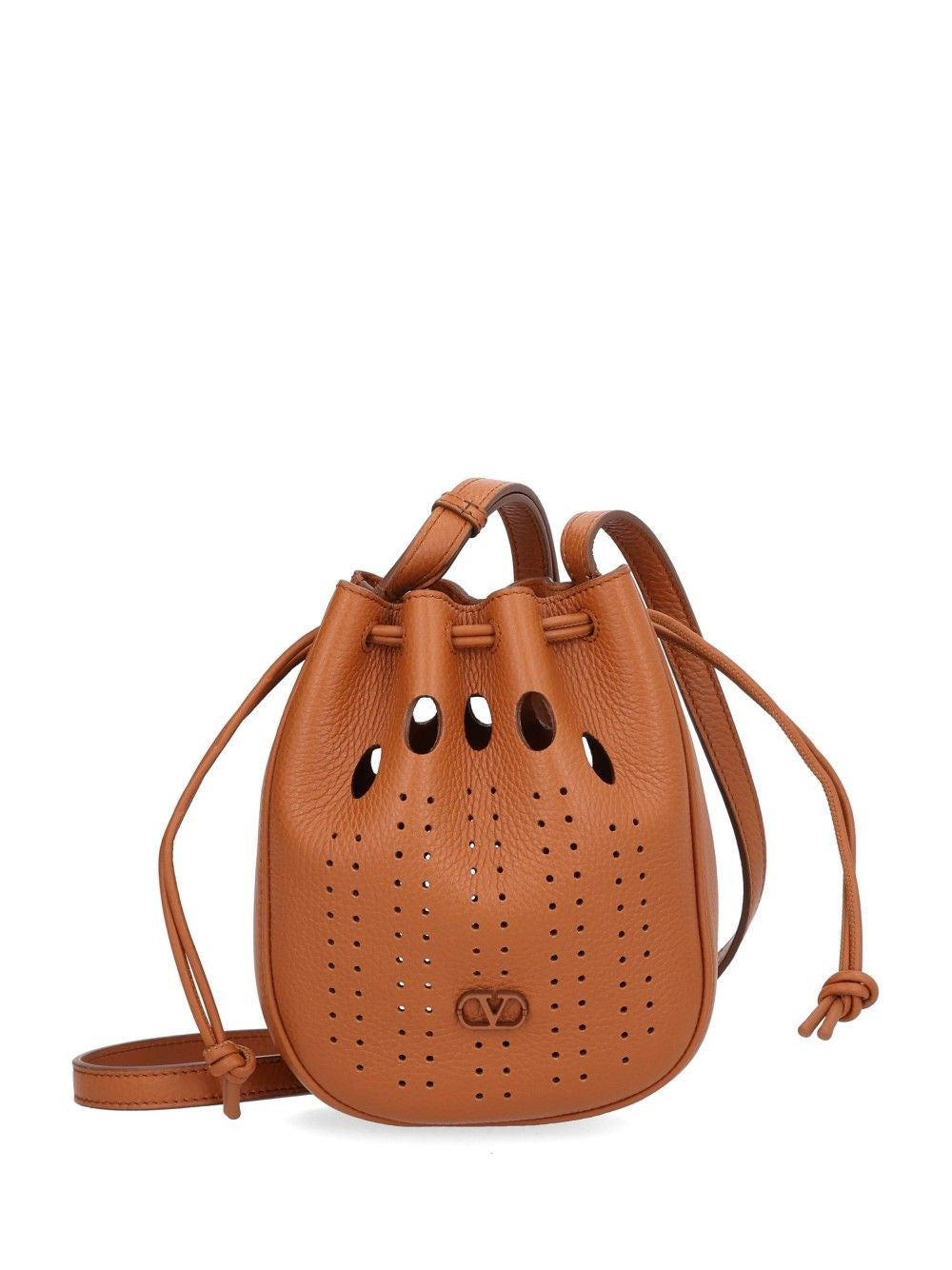 Valentino Garavani Medium Bucket Bag - Brown