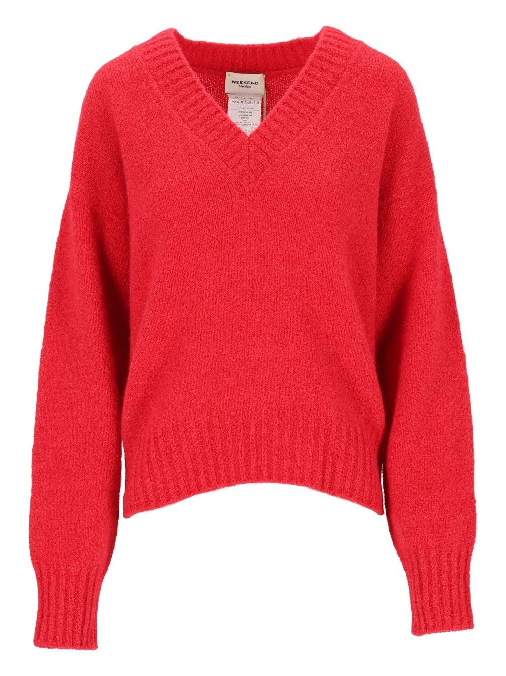 Weekend Max Mara "Vista" Sweater - Red