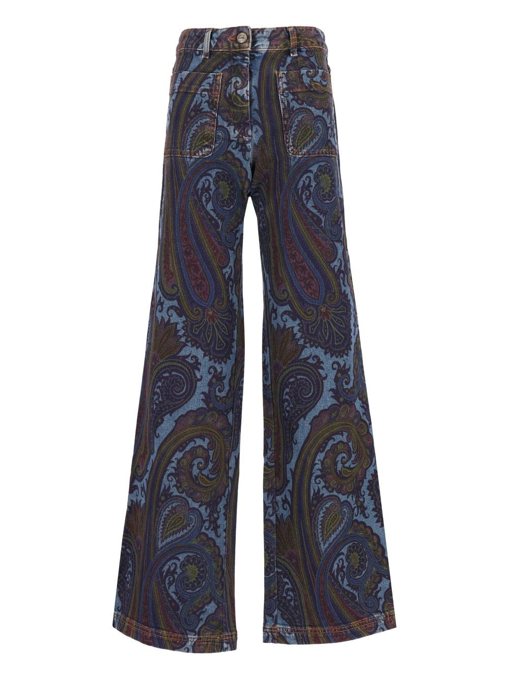 Etro Flared Jeans - Multi