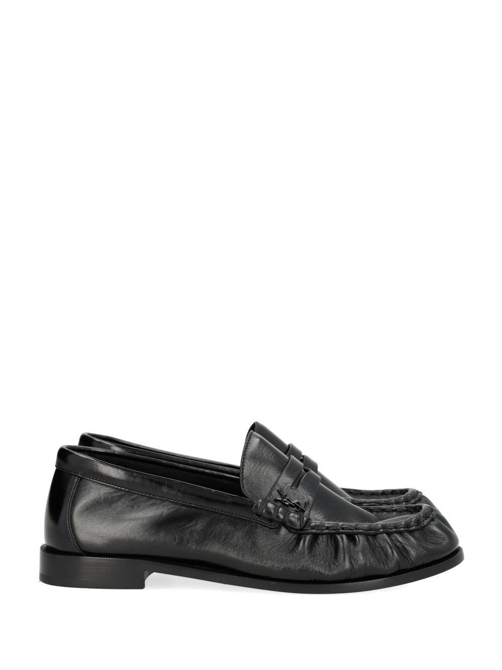 Saint Laurent Le Loafer Moccasins - Black