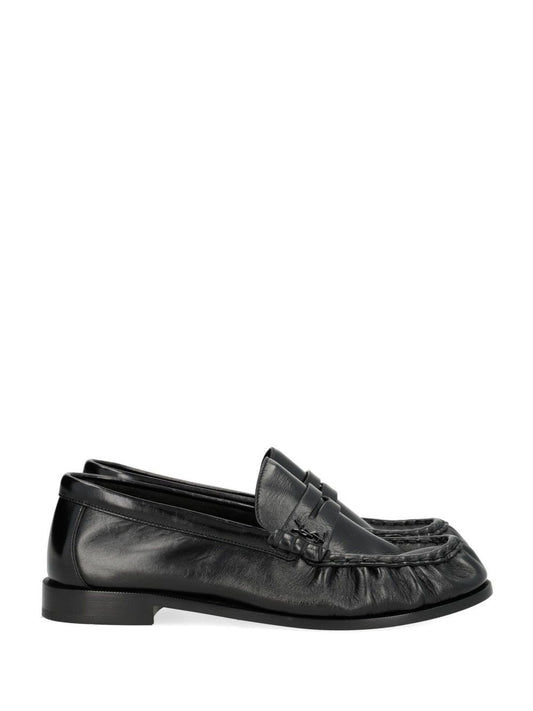 Saint Laurent Le Loafer Moccasins - Black