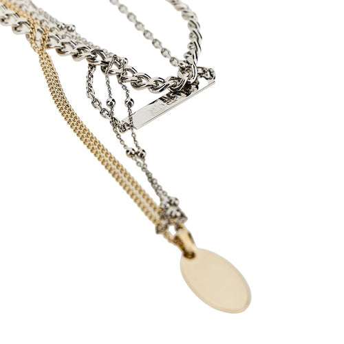 Rabanne 'Punk' multi-chain necklace