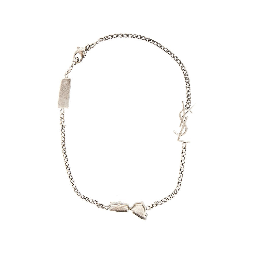 Saint Laurent 'Cassandre' bracelet with strass