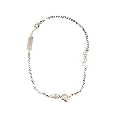 Saint Laurent 'Cassandre' bracelet with strass
