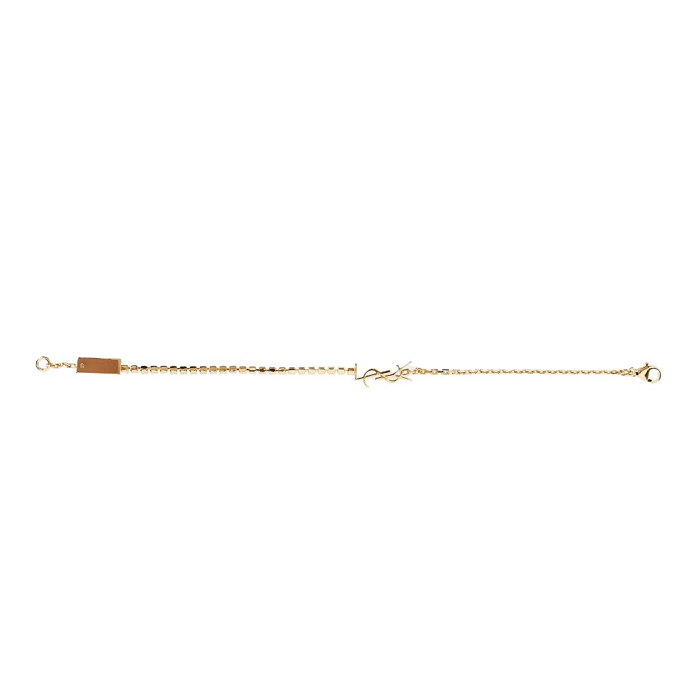 Saint Laurent 'Cassandre' bracelet with strass
