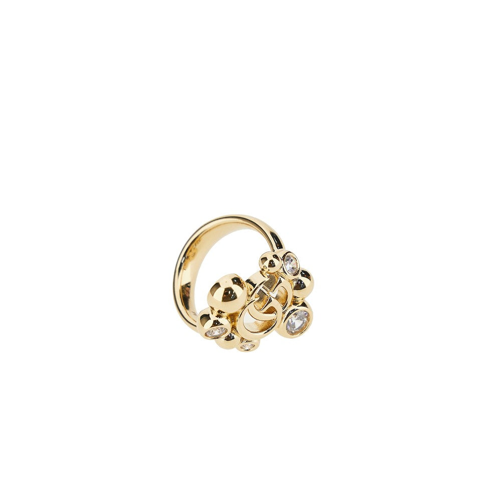 GUCCI GG Marmont' ring with zirconia