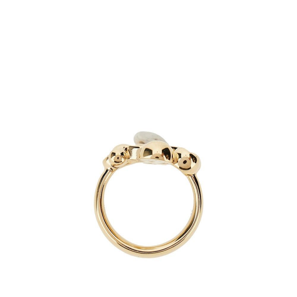 GUCCI GG Marmont' ring with zirconia