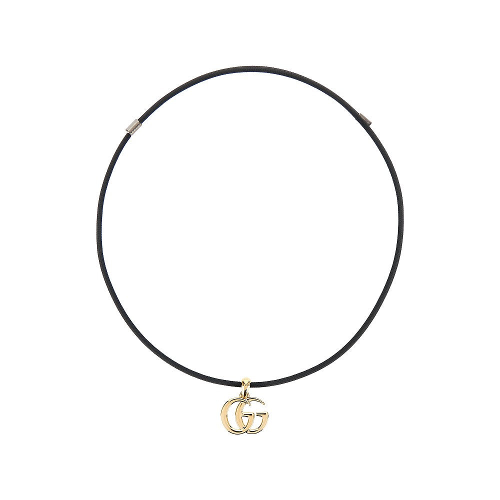 Gucci 'GG Marmont' magnetic cord necklace