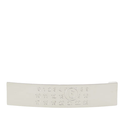 MM6 Maison Margiela Engraved logo hair clip