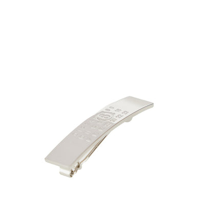 MM6 Maison Margiela Engraved logo hair clip