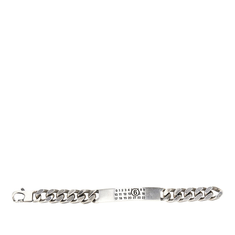 MM6 Maison Margiela Logo plate bracelet