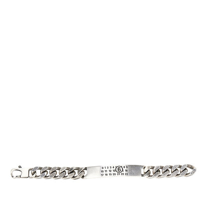MM6 Maison Margiela Logo plate bracelet