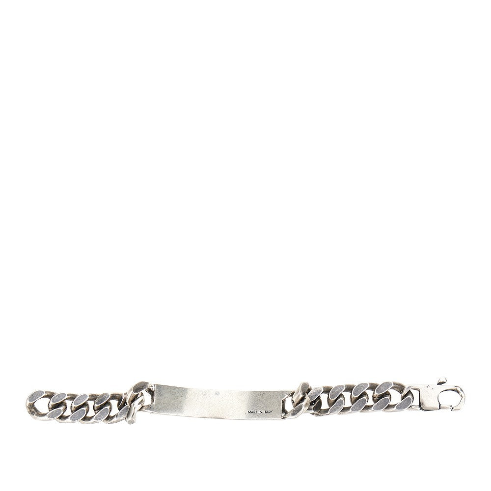 MM6 Maison Margiela Logo plate bracelet