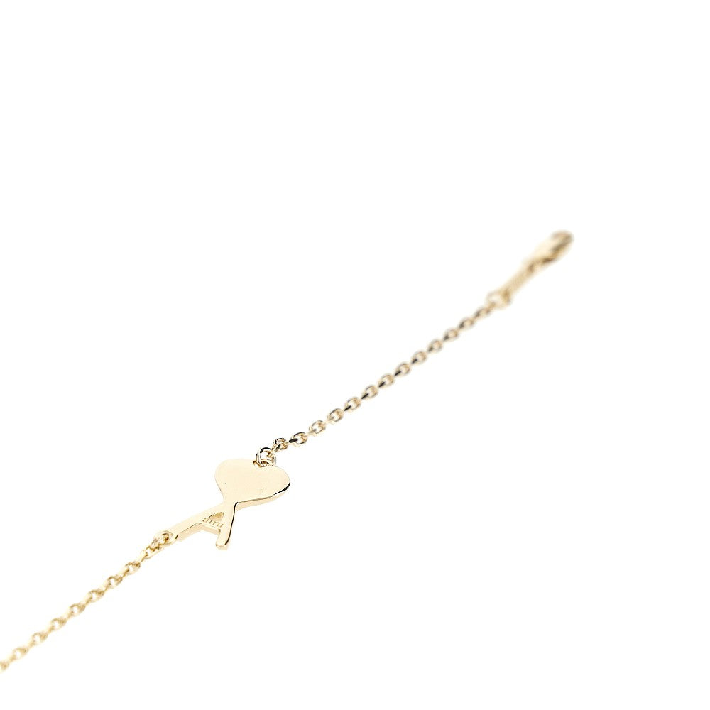 AMI Brass hammered Ami de Coeur bracelet