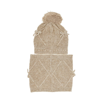 Mayoral Beanie hat and neck-warmer set