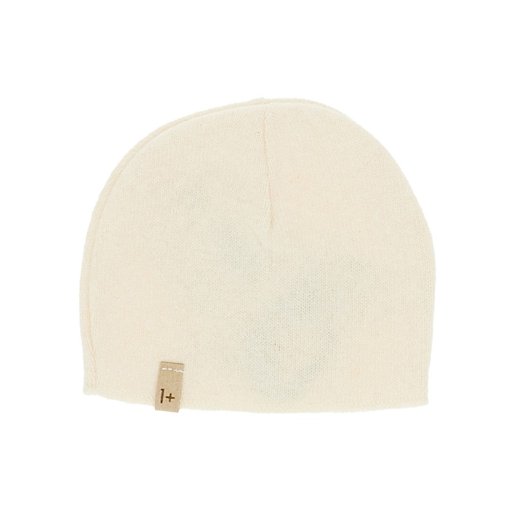 1 + in the Family Cotton-blend knitted beanie hat