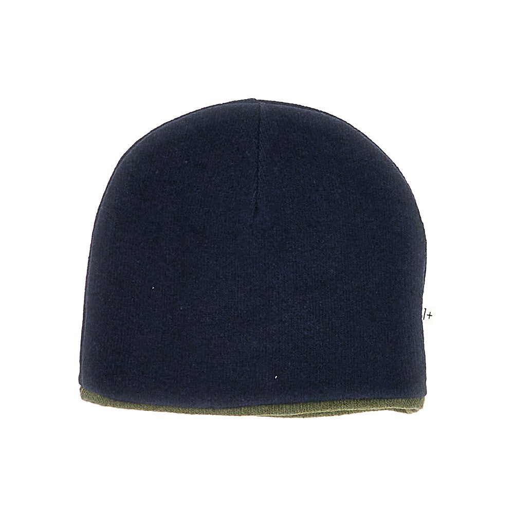 1 + in the Family Double knitting cotton-blend beanie hat