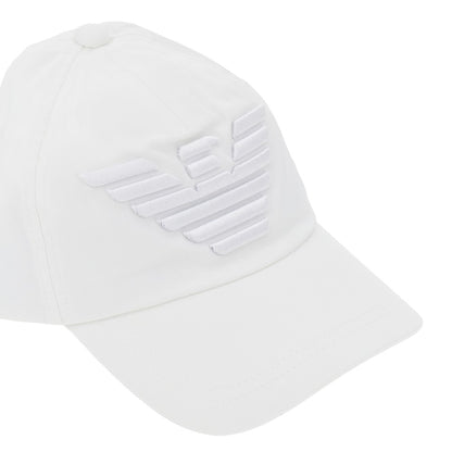 EMPORIO ARMANI Baseball cap with Eagle embroidery