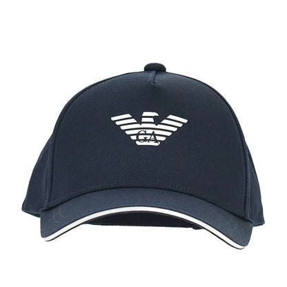 EMPORIO ARMANI Logo print baseball hat