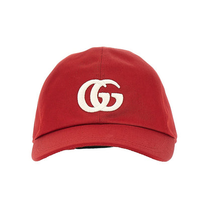 GUCCI Gabardine baseball cap with embroidery