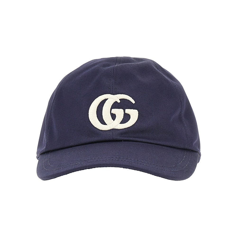 GUCCI Gabardine baseball cap with embroidery