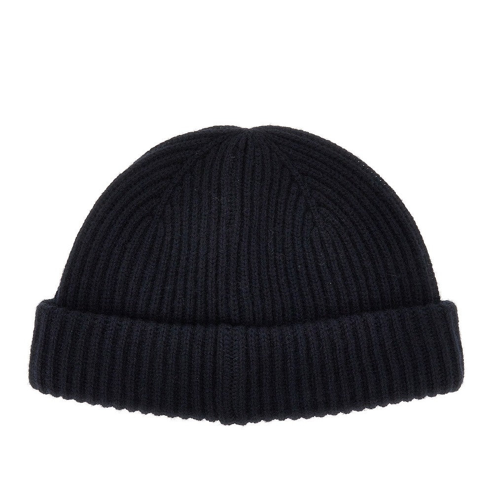 EMPORIO ARMANI Wool and cashmere beanie hat