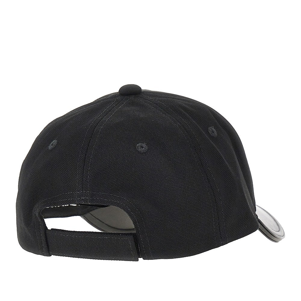 EMPORIO ARMANI Canvas baseball cap with EA logo
