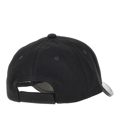 EMPORIO ARMANI Canvas baseball cap with EA logo