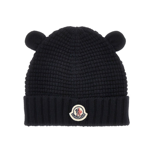 MONCLER Wool beanie hat with ears