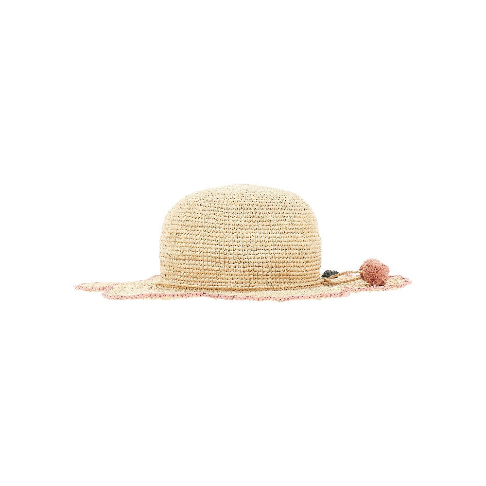 Bonpoint 'Lila' raffia hat