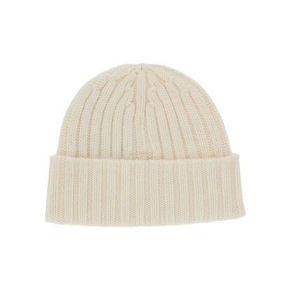 MC2 Saint Barth Logo embroidery ribbed beanie hat