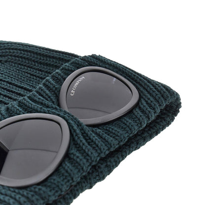 C.P. Company Wool beanie hat with lenses