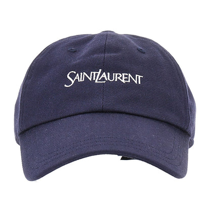 SAINT LAURENT Saint Laurent embroidery baseball cap