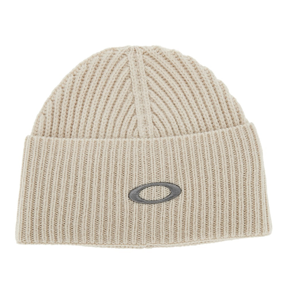 OAKLEY Ellipse' ribbed beanie hat